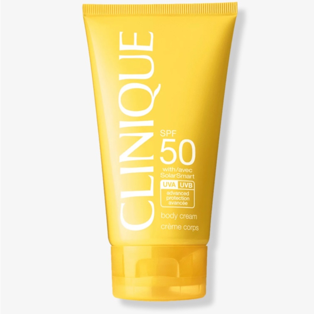 CLINIQUE Broad Spectrum SPF 50 Sunscreen Body Cream NEW!